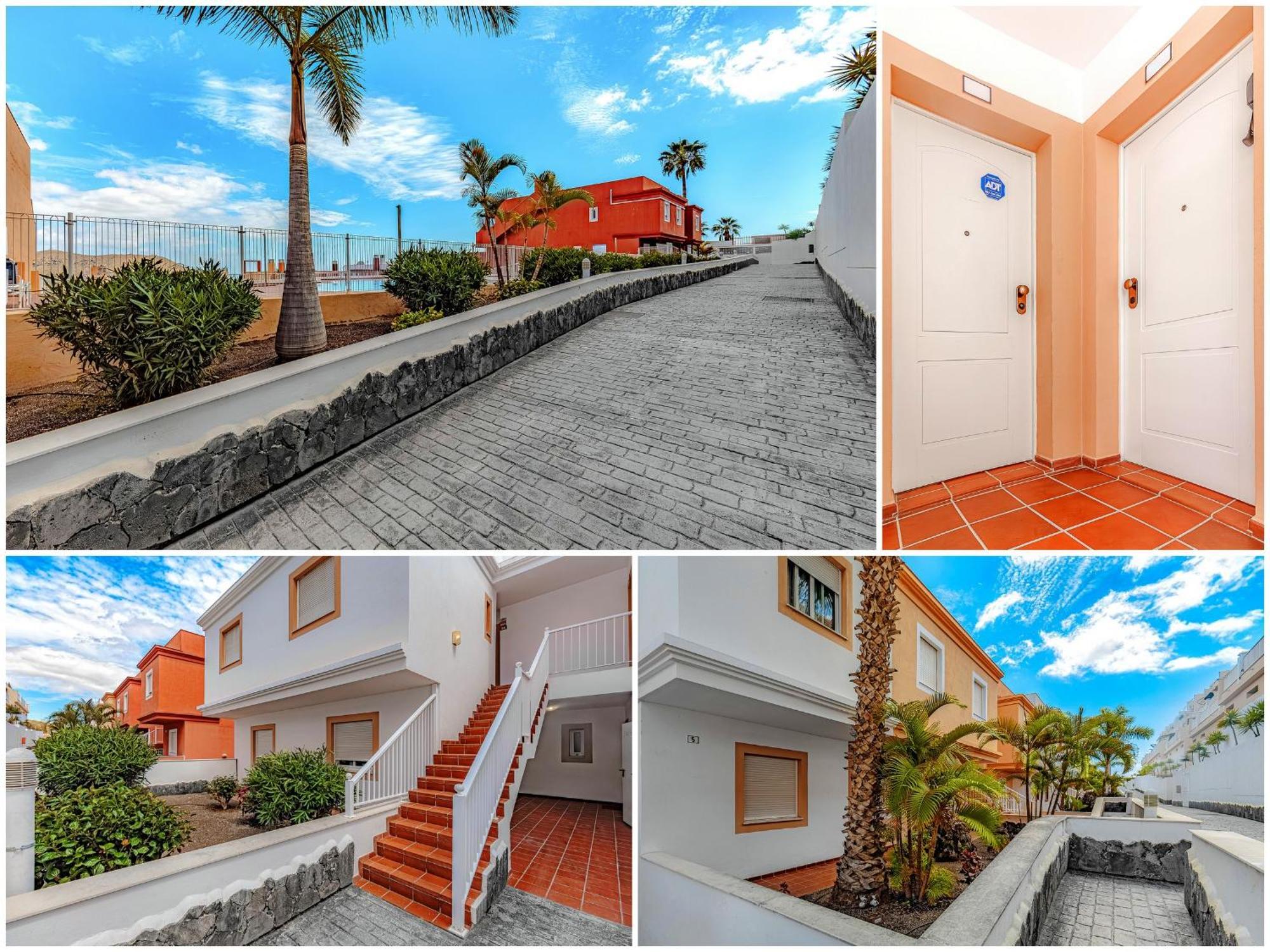 Great View Over The Ocean In Apartment Bianca With Wifi And Pool Chayofa Exterior foto